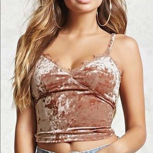 Velvet Lace Cami